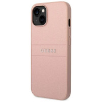 Guess GUHCP14MPSASBPI iPhone 14 Plus 6,7" różowy/pink Saffiano Strap