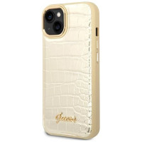 Guess GUHCP14MHGCRHD iPhone 14 Plus 6.7 "gold / gold hardcase Croco Collection