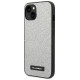 Karl Lagerfeld KLHCP14MG2ELS iPhone 14 Plus 6.7 "hardcase silver / silver Glitter Plaque Logo