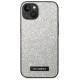 Karl Lagerfeld KLHCP14MG2ELS iPhone 14 Plus 6.7 "hardcase silver / silver Glitter Plaque Logo