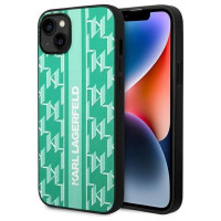 Karl Lagerfeld KLHCP14SPGKLSKN iPhone 14 6.1 "hardcase green / green Monogram Stripe