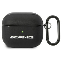 Mercedes AMG Leather Big Logo case for AirPods 3 - black