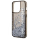 Karl Lagerfeld Liquid Glitter Elong case for iPhone 14 Pro Max - black