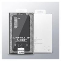Nillkin Super Frosted Shield Pro case for Samsung Galaxy S23+ armored cover + phone stand blue