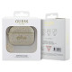 Guess GUAP2GLGSHD AirPods Pro 2 cover gold/gold Glitter Flake 4G Charm