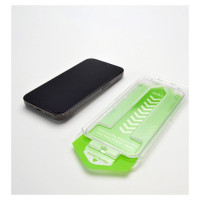 Wozinsky 9H tempered glass with mounting frame for iPhone 14 Pro Wozinsky Premium Glass - black