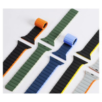 Dux Ducis Magnetic Apple Watch SE, 9, 8, 7, 6, 5, 4, 3, 2, 1 (41, 40, 38 mm) Dux Ducis Strap (LD Version) - black and yellow
