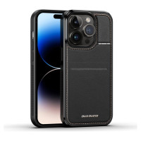Dux Ducis 3in1 Wallet Case with Stand for iPhone 14 Pro MagSafe RFID Blocker Dux Ducis Rafi Mag - Black