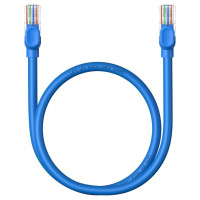 Baseus High Speed ​​Cat 6 RJ-45 Ethernet cable 1000Mb/s 0.5m round - blue