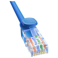 Baseus High Speed ​​Cat 6 RJ-45 Ethernet cable 1000Mb/s 0.5m round - blue