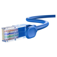 Baseus High Speed ​​Cat 6 RJ-45 Ethernet cable 1000Mb/s 0.5m round - blue