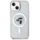 Karl Lagerfeld Karl&Choupette Glitter MagSafe case for iPhone 15 Plus - transparent