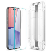 Spigen Glas.tR EZ Fit Tempered Glass for iPhone 15 Plus / 16 Plus - 2 pcs.