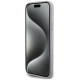Guess GUHCP15MPS4DGPS iPhone 15 Plus 6.7" silver/silver hardcase Strass Metal Logo