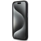 Karl Lagerfeld Silicone Choupette Metal Pin case for iPhone 15 Plus / 14 Plus - black