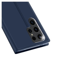 Dux Ducis Skin Pro case for Samsung S24 Ultra with flap - blue