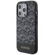 Guess GCube Stripes MagSafe case for iPhone 15 Pro - black