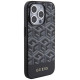 Guess GCube Stripes MagSafe case for iPhone 15 Pro - black