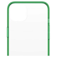 Panzerglass ClearCase antibacterial case with Military Grade certificate for iPhone 13 / 14 / 15 - transparent green