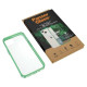 Panzerglass ClearCase antibacterial case with Military Grade certificate for iPhone 13 / 14 / 15 - transparent green