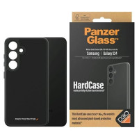 Panzerglass HardCase with D3O® Bio and Military Grade Certification for Samsung Galaxy S24 - Transparent and Black