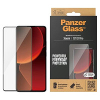 Panzerglass Ultra-Wide Fit Antibacterial Tempered Glass for Xiaomi 13T / 13T Pro - With Black Frame