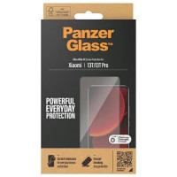 Panzerglass Ultra-Wide Fit Antibacterial Tempered Glass for Xiaomi 13T / 13T Pro - With Black Frame