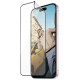 Panzerglass Matrix Ultra-Wide-Fit hybrid glass for iPhone 15 with positioner
