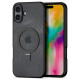 Dux Ducis Aimo Mag case with MagSafe and stand for iPhone 16 - black
