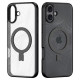 Dux Ducis Aimo Mag case with MagSafe and stand for iPhone 16 - black