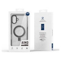 Dux Ducis Aimo Mag case with MagSafe and stand for iPhone 16 - black