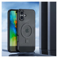 Dux Ducis Aimo Mag case with MagSafe and stand for iPhone 16 - black
