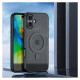 Dux Ducis Aimo Mag case with MagSafe and stand for iPhone 16 - black