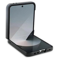 Guess Leather 4G Metal Logo Case for Samsung Galaxy Z Flip 6 - Brown