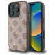 Guess Peony Script MagSafe iPhone 16 Pro Case - Brown