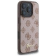 Guess Peony Script MagSafe iPhone 16 Pro Case - Brown