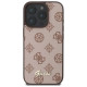 Guess Peony Script MagSafe iPhone 16 Pro Case - Brown
