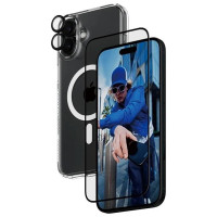 Panzerglass Bundle 3in1 iPhone 16 Plus 6.7" D3O Hardcase + Screen Protector UWF+ Lens B1293+2863+1283