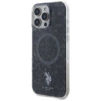 U.s. Polo Assn. US Polo IML Ring MagSafe Case for iPhone 16 Pro Max - Black