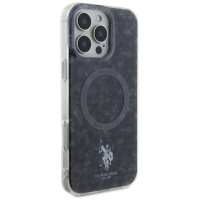 U.s. Polo Assn. US Polo IML Ring MagSafe Case for iPhone 16 Pro Max - Black
