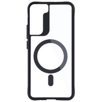 3Mk Protection 3mk Satin Armor MagCase with MagSafe for Samsung Galaxy S23+ - Transparent with Black Frame