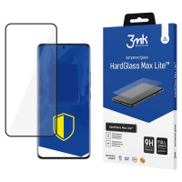 3Mk Protection Tempered glass 3mk HardGlass Max Lite Black for Xiaomi Redmi Note 13 Pro 4G/5G
