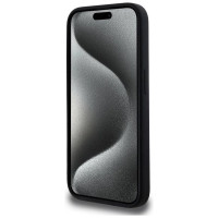 Karl Lagerfeld KLHMP15LSKHPPLK iPhone 15 Pro 6.1" black/black hardcase Silicone Karl Head Print MagSafe