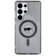 Karl Lagerfeld Case Karl Lagerfeld Button Karl Head Printed Logo MagSafe Samsung Galaxy S25 Ultra black