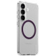 Panzerglass CARE by PanzerGlass Flagship Urban Combat Purple QI Case for Samsung Galaxy S25 - Transparent