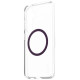 Panzerglass CARE by PanzerGlass Flagship Urban Combat Purple QI Case for Samsung Galaxy S25 - Transparent