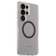 Panzerglass CARE by PanzerGlass Flagship Urban Combat Purple QI Case for Samsung Galaxy S25 Ultra - Transparent