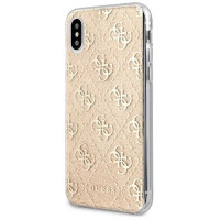 Guess 4G Glitter iPhone X/Xs Case - Gold