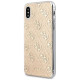 Guess 4G Glitter iPhone X/Xs Case - Gold