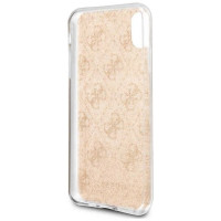 Guess 4G Glitter iPhone X/Xs Case - Gold